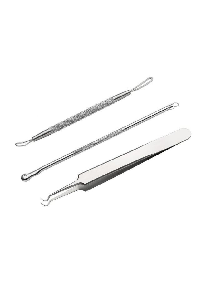 Bluelans 8-Piece Blackhead And Acne Remover Tools Silver - Image 5