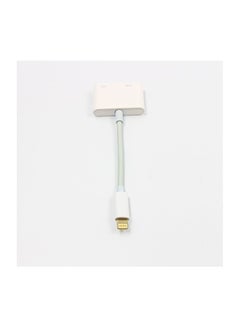 aoeyoo Lightning To HDMI 8-Pin AV Adapter White  - Image 2