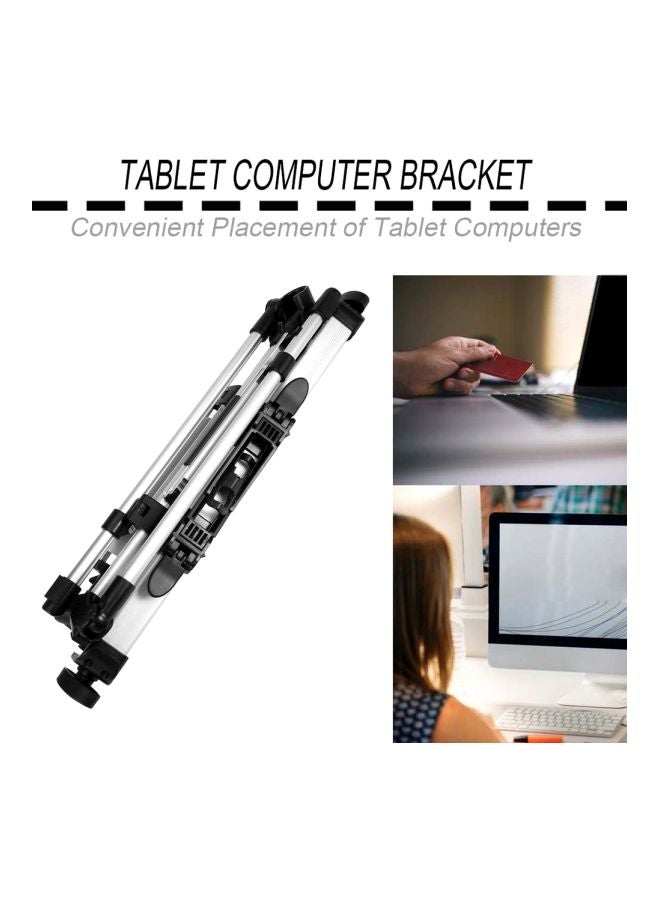 ebamaz Foldable Tablet Mount For Apple iPad Silver/Black - Image 5