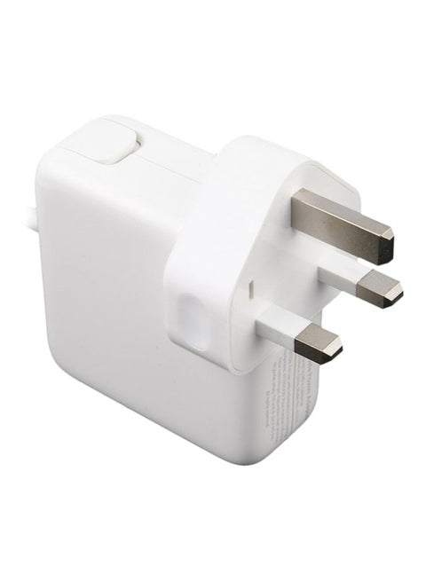 Power Adapter Charger For Apple Macbook White/Silver