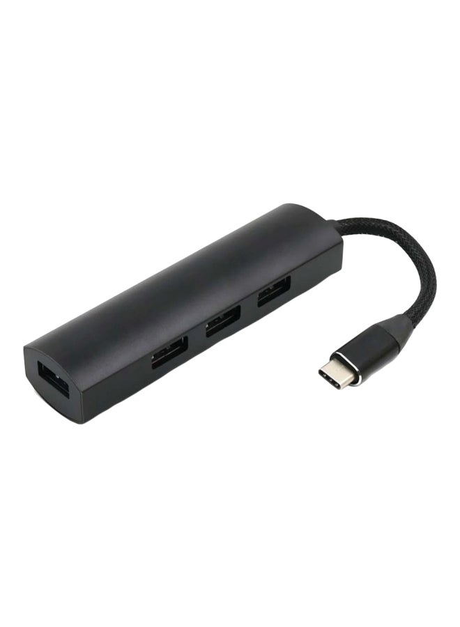 Generic USB 3.0 To RJ45 Ethernet LAN Adapter Black  - Image 1