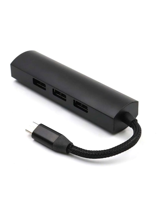 Generic USB 3.0 To RJ45 Ethernet LAN Adapter Black  - Image 2