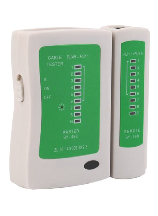Generic Network LAN USB Cable Remote Tester White/Green 12x12x3centimeter  - Image 1
