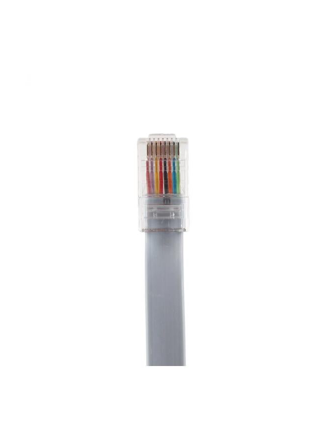 USB To RJ45 Serial Console Cable White