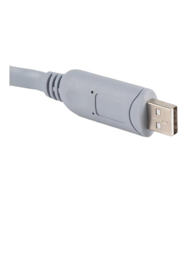 USB To RJ45 Serial Console Cable White