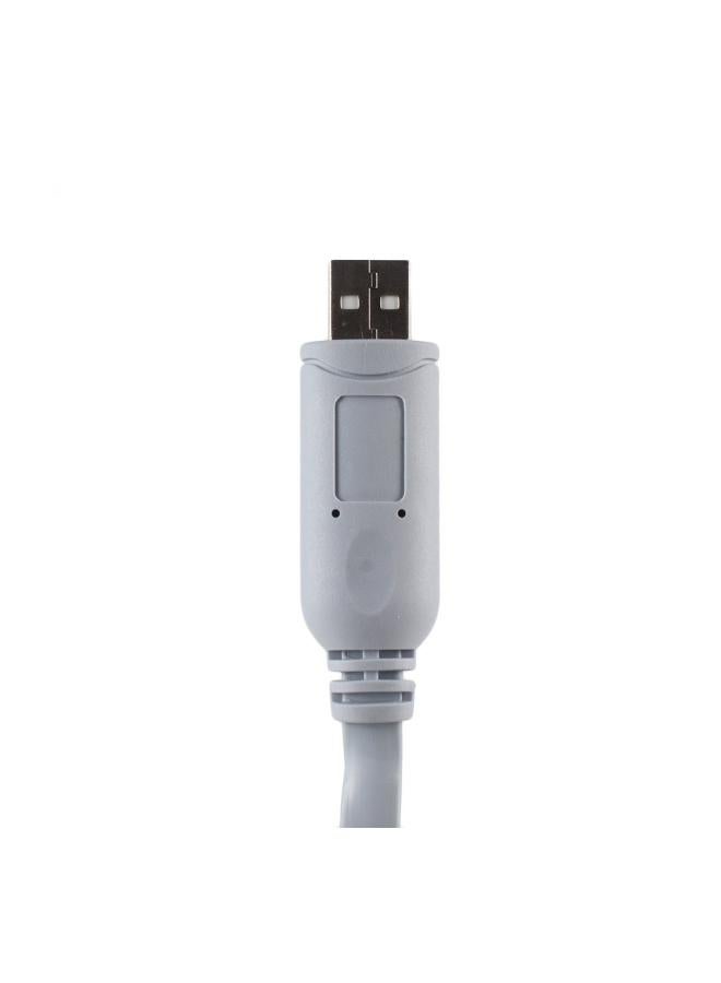 USB To RJ45 Serial Console Cable White