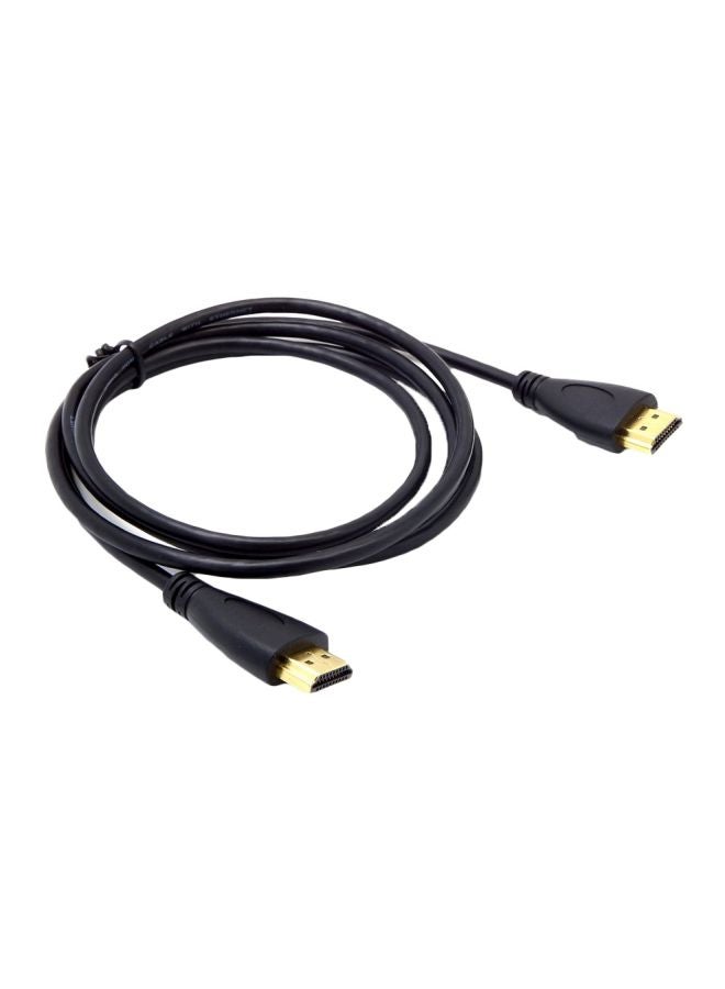 كابل توصيل HDMI متعدد الوظائف أسود - Image 1