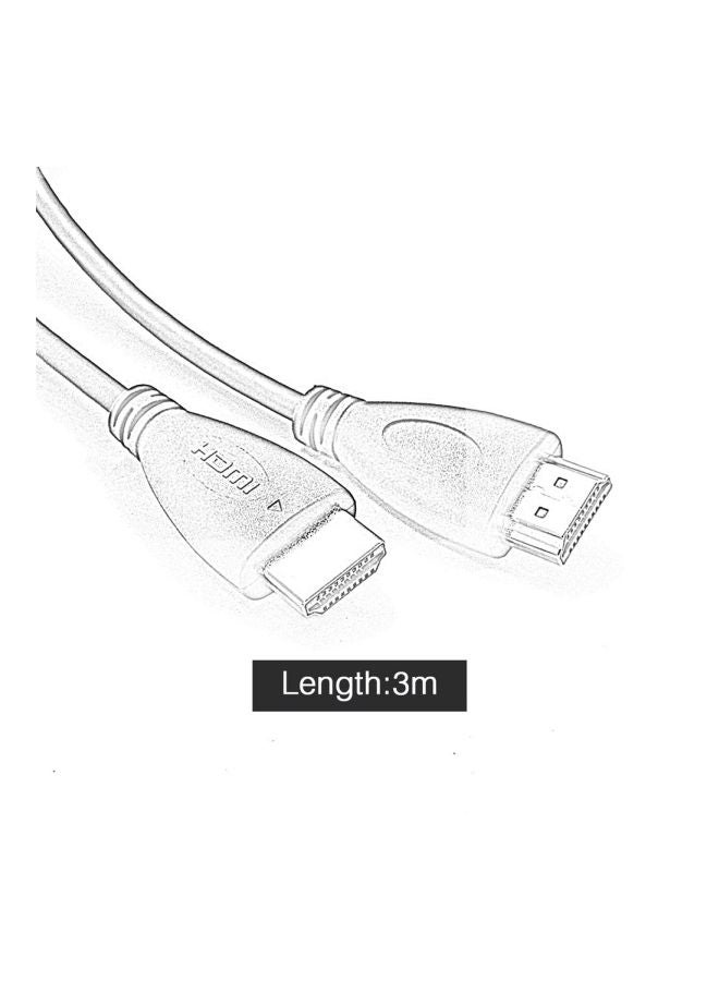Multifunctional HDMI Connecting Cable Black - Image 3
