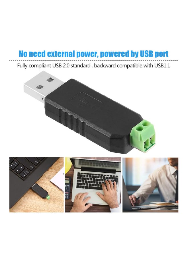 MAIKOU USB To RS485 Converter Adapter Black  - Image 2