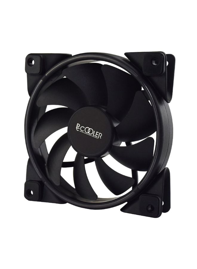 بي سي كولر مروحة تبريد ذكية لأجهزة الكمبيوتر قابلة للتعديل ومزودة بعدد 4 سنون أسود - Image 2