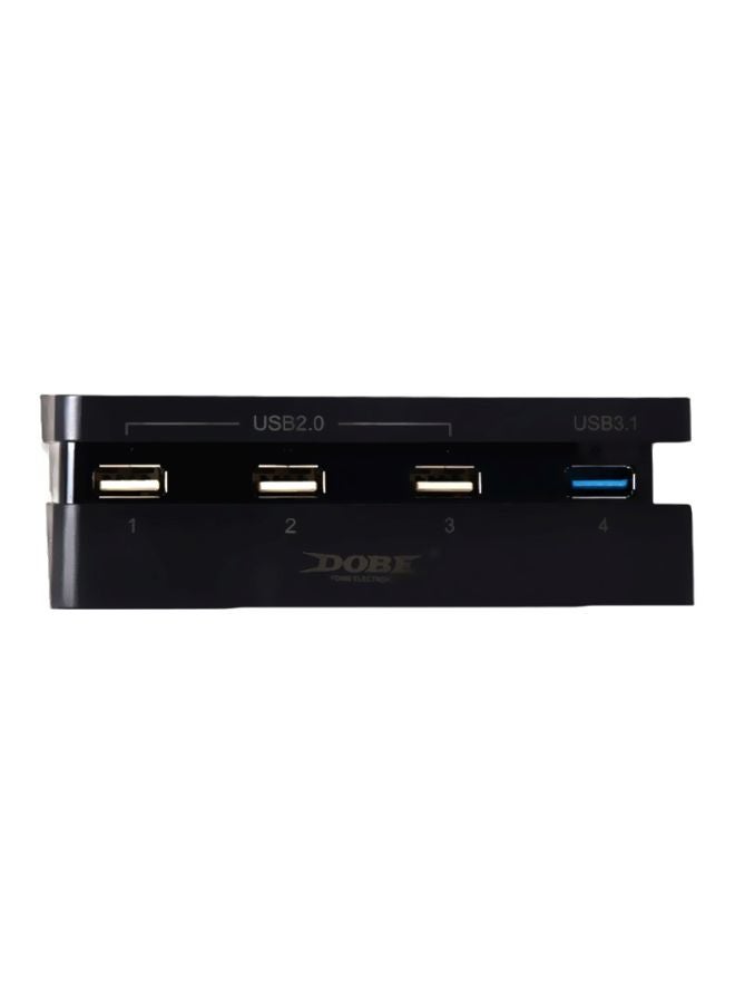 4-In-1 USB Hub Black