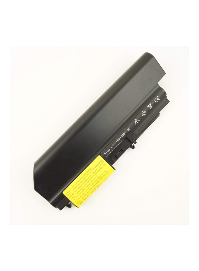 E-world Replacement Battery For Lenovo Thinkpad T61/R61/R61i 14.1/Thinkpad T61 14.1 Black  - Image 2