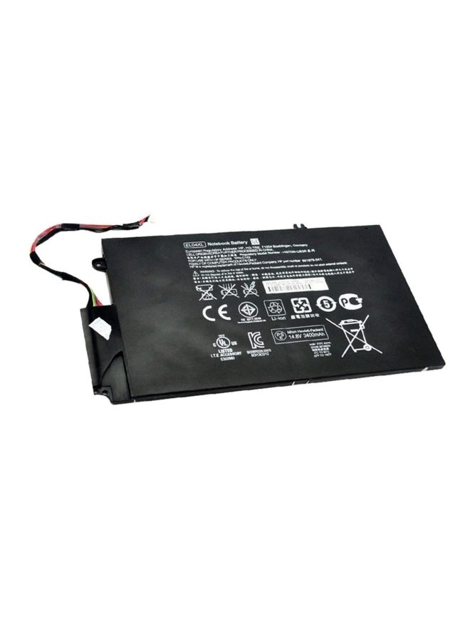 E-world 5200.0 mAh Replacement Laptop Battery For HP El04xl/4-1000 Notebook Black - Image 2