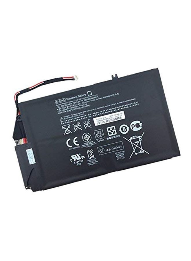 E-world 5200.0 mAh Replacement Laptop Battery For HP El04xl/4-1000 Notebook Black  - Image 1