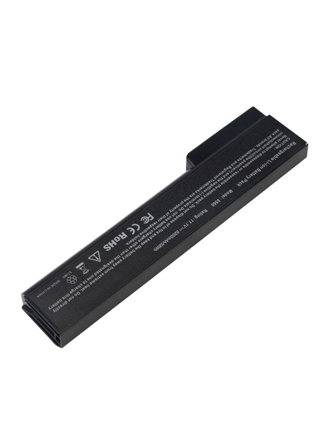 إي ورلد بطارية بديلة لجهاز لابتوب إتش بي إيليت بوك 8460p/8460w/8470p/8470w/8560p /8570p 5200.0 mAh أسود - Image 2