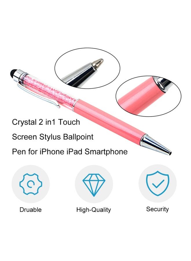 2-In-1 Wireless Stylus Ballpoint Pen Pink  - Image 2