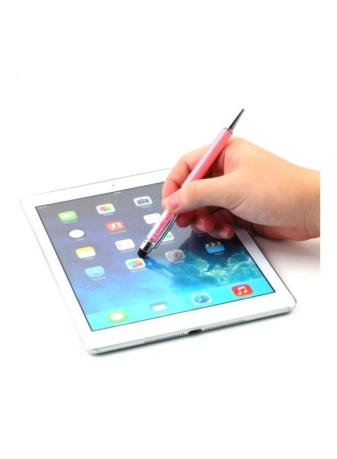 2-In-1 Wireless Stylus Ballpoint Pen Pink  - Image 3