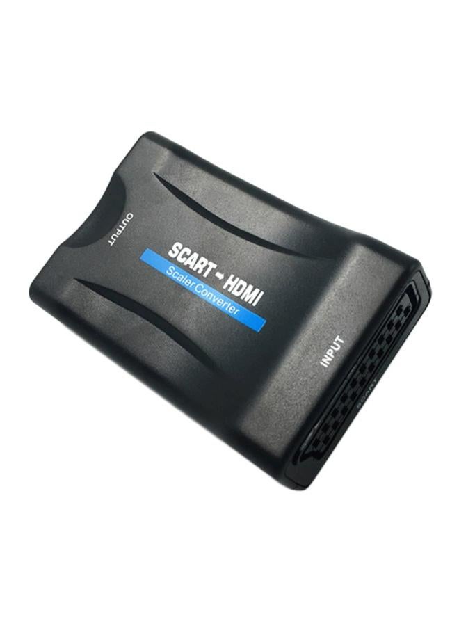 Scart To HDMI Scaler Converter Black - Image 3