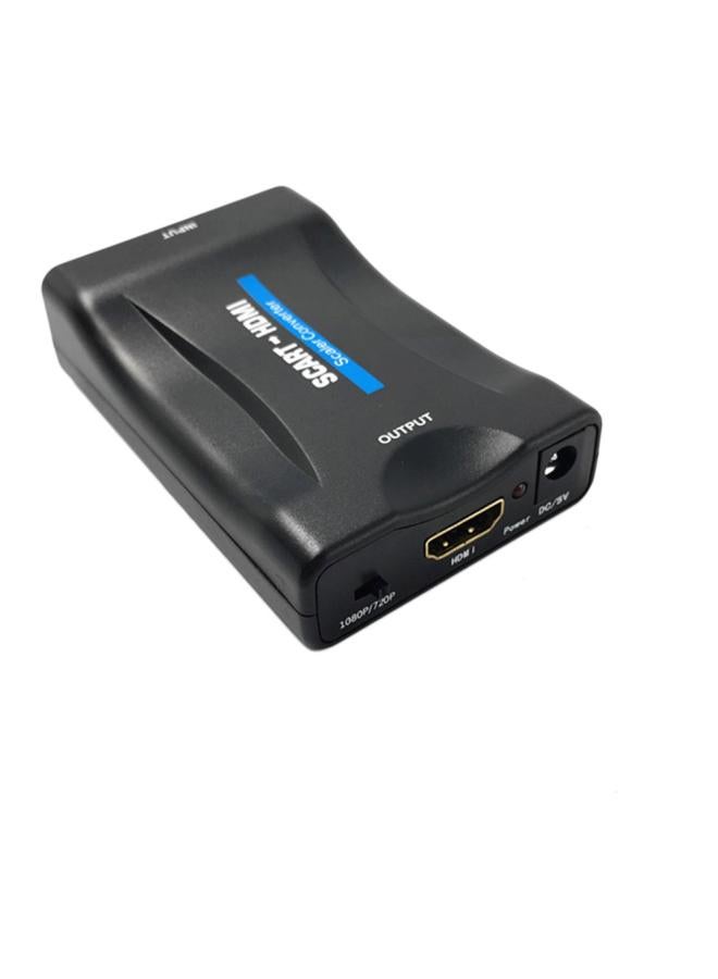 Scart To HDMI Scaler Converter Black - Image 4