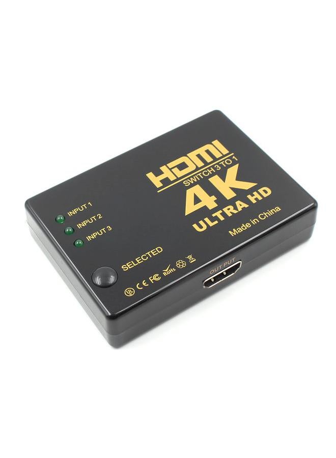 محول HDMI بدقة 4K فائقة الوضوح أسود - Image 4
