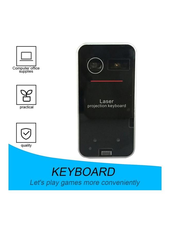 Generic - Portable Laser Projection Virtual Keyboard And Mouse Black - Image 1