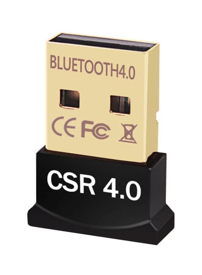 Bluetooth CSR 4.0 Dongle Black/Gold