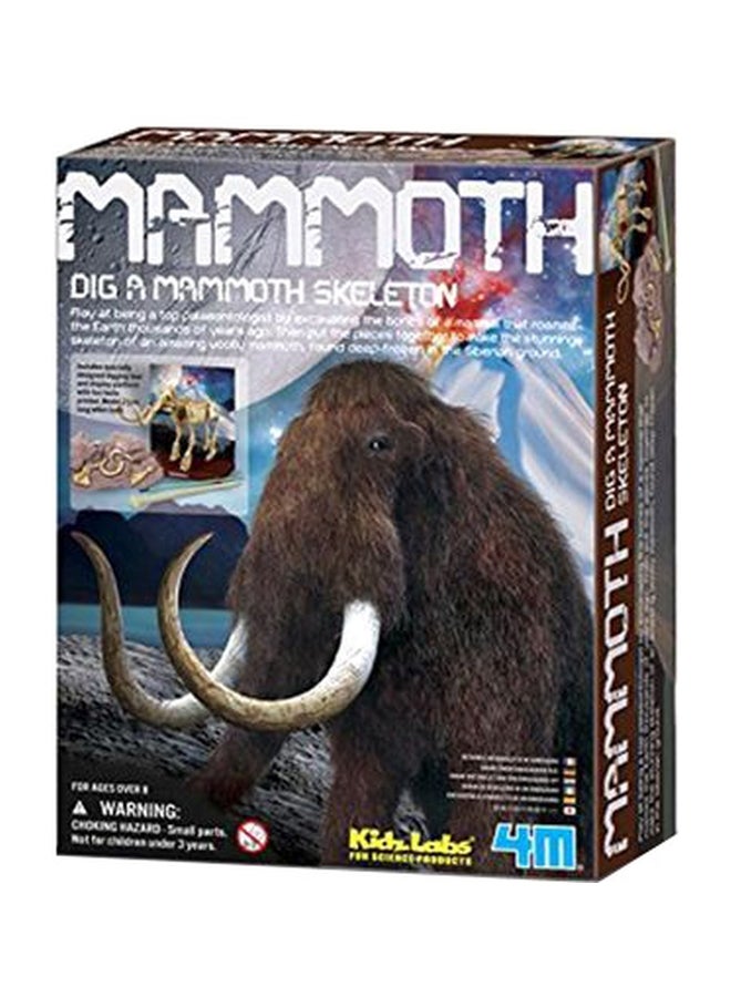 4m - 5-Piece Dig A Mammoth Skeleton Kit TJ -8993156032362 - Image 1