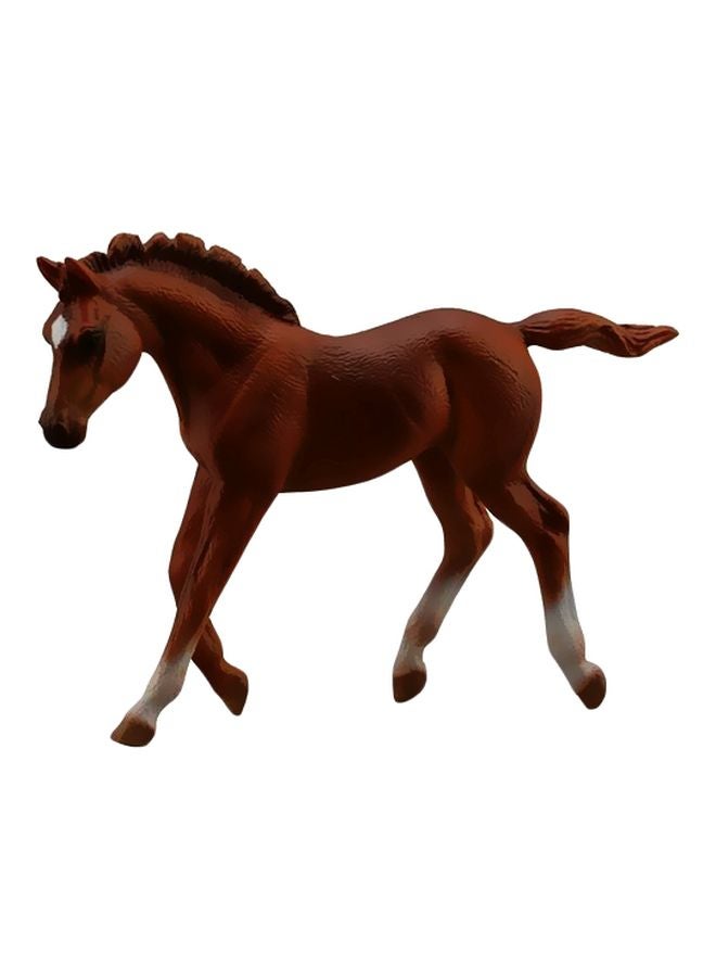 CollectA Thoroughbred Foal Walking Chestnut Toy 88670