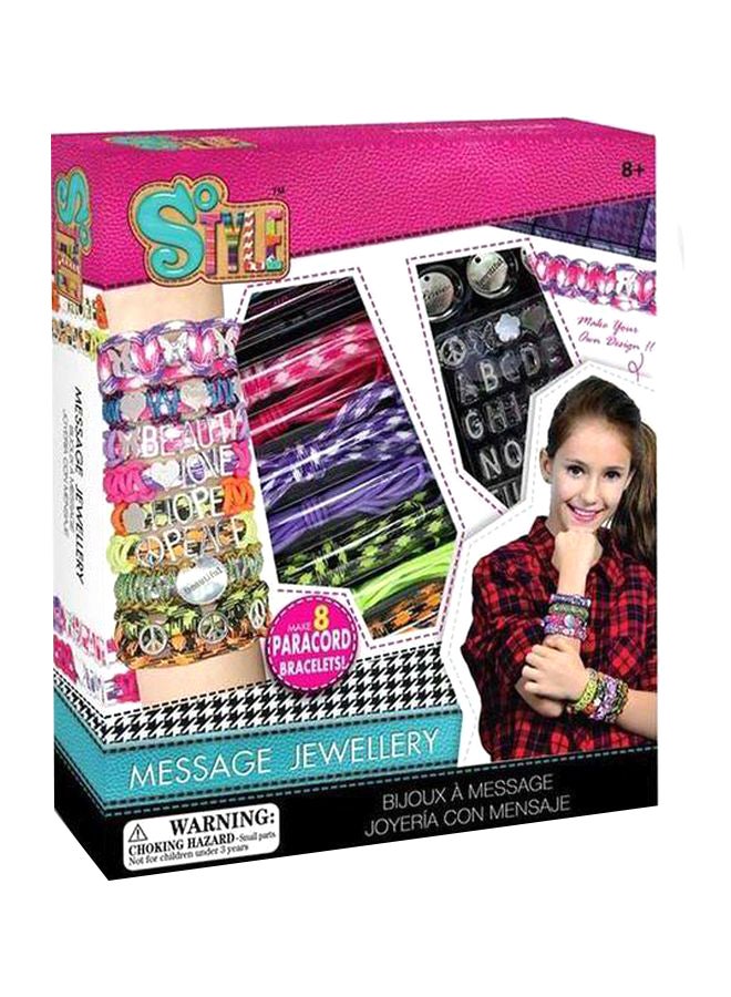 TASIA 8-Piece Sotyle Message Jewellery Bracelet Set TJ-4897003981803 