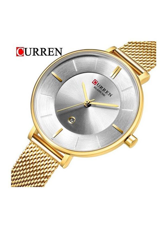 CURREN - women Stainless Steel Analog Wrist Watch 9037GDW - 30 mm -Gold - Image 1
