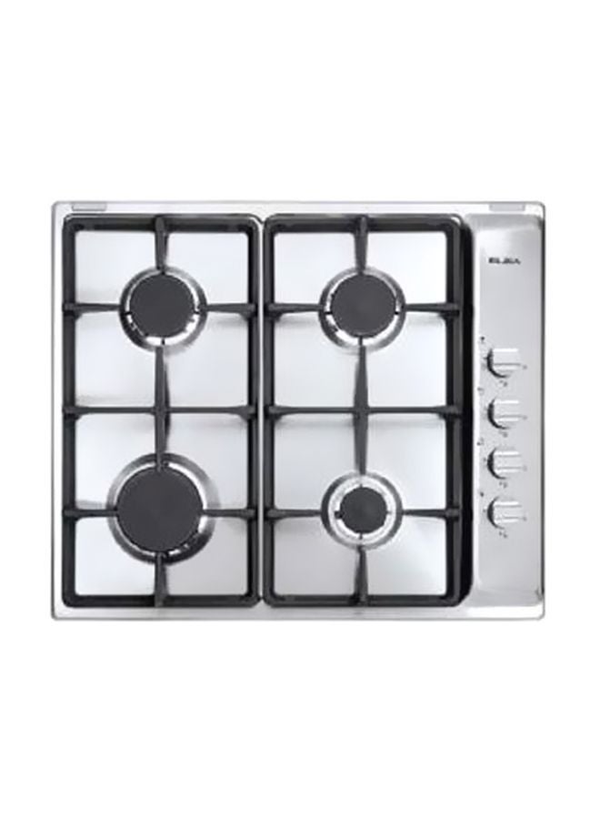 4-Burner Built-In Gas Hob ES65-450X Silver/Black - v1564417752/N28660421A_1