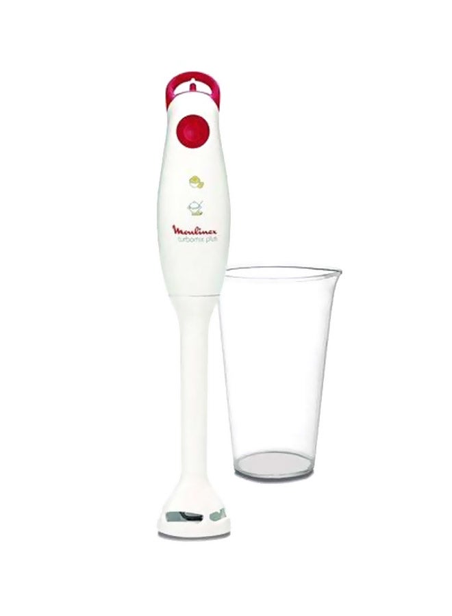 Moulinex - Turbomix Plus Hand Blender 350W DD100141 White/Red - Image 1