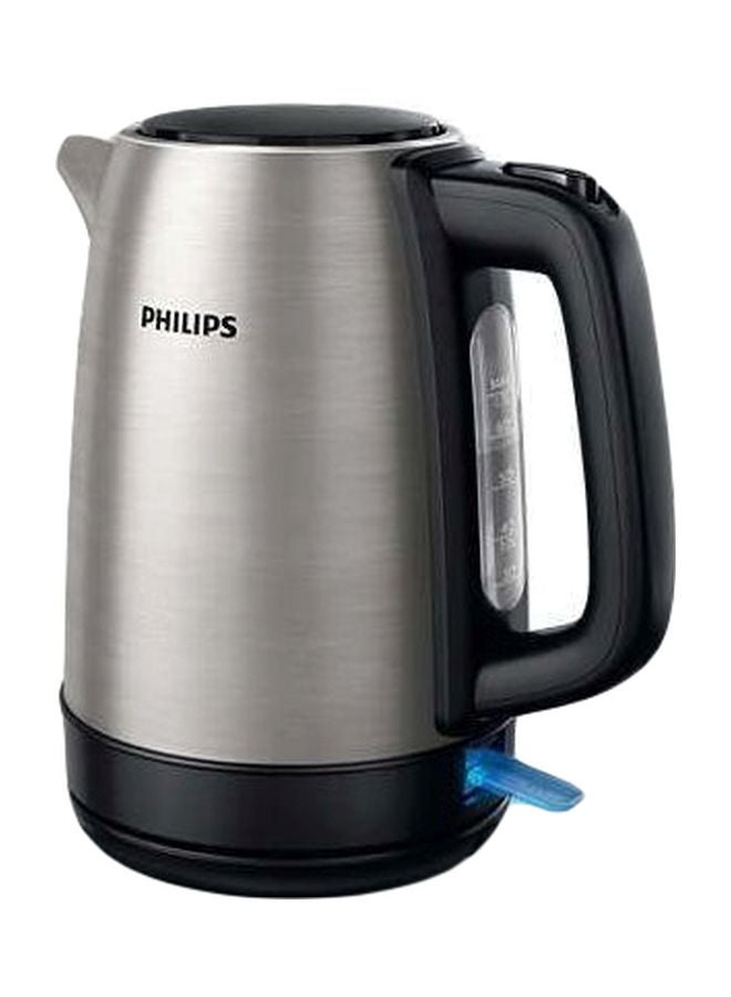 Daily Collection Cordless Kettle HD9350/90 Silver/Black - v1564417766/N28660500A_1