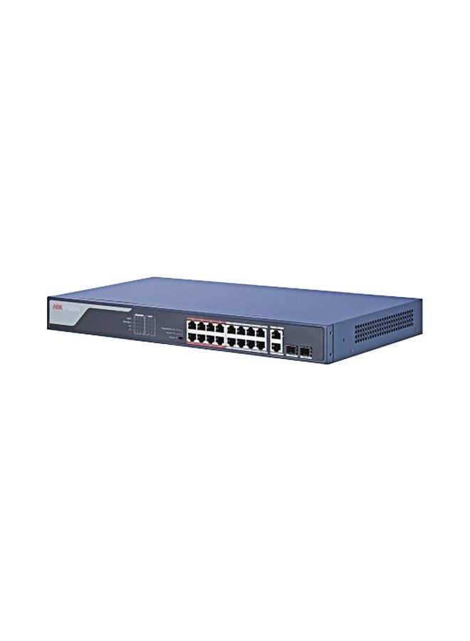 HIKVISION 16-Ports Unmanaged PoE Switch Grey