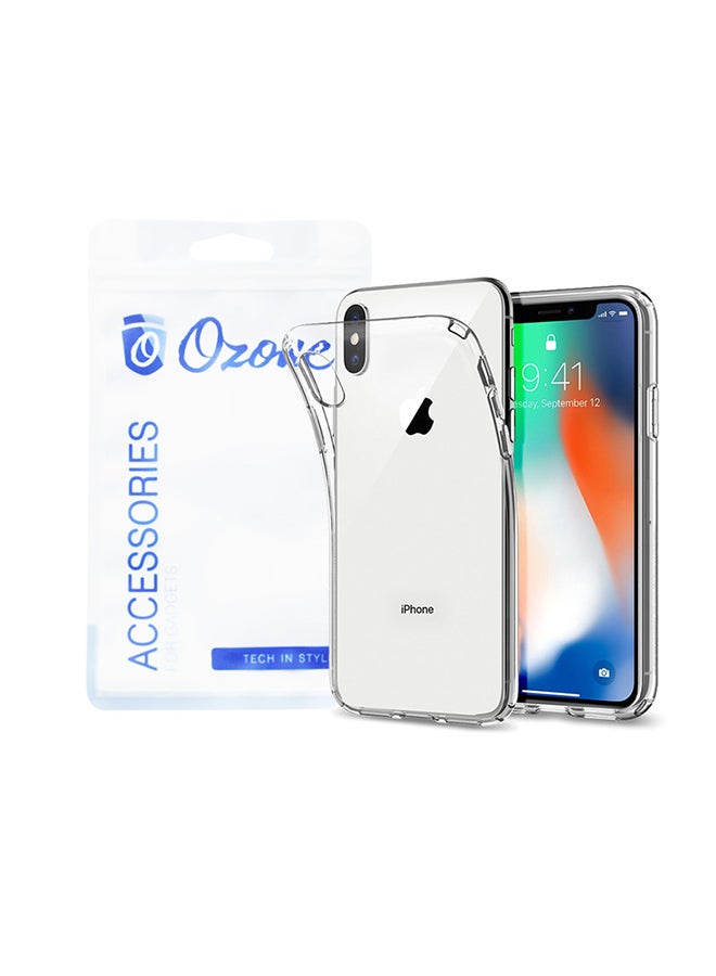 Ozone - Protective Case Cover For Apple iPhone XS Clear - Image 1