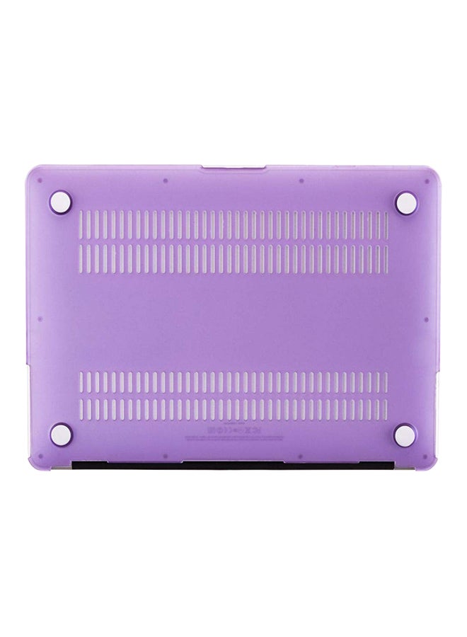 Protective Case Cover For Apple Macbook Pro Retina 13.3-Inch Purple - Image 3