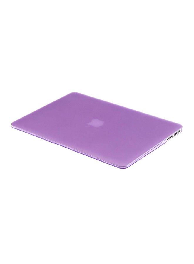 Protective Case Cover For Apple Macbook Pro Retina 13.3-Inch Purple - Image 4