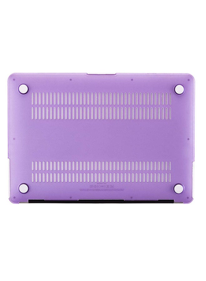 Protective Case Cover For Apple Macbook Air 13.3-Inch Purple - Image 2
