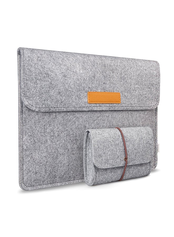 غطاء حماية واقٍ لأجهزة أبل ماك بوك بشاشة مقاس 13 بوصة رمادي - Image 1