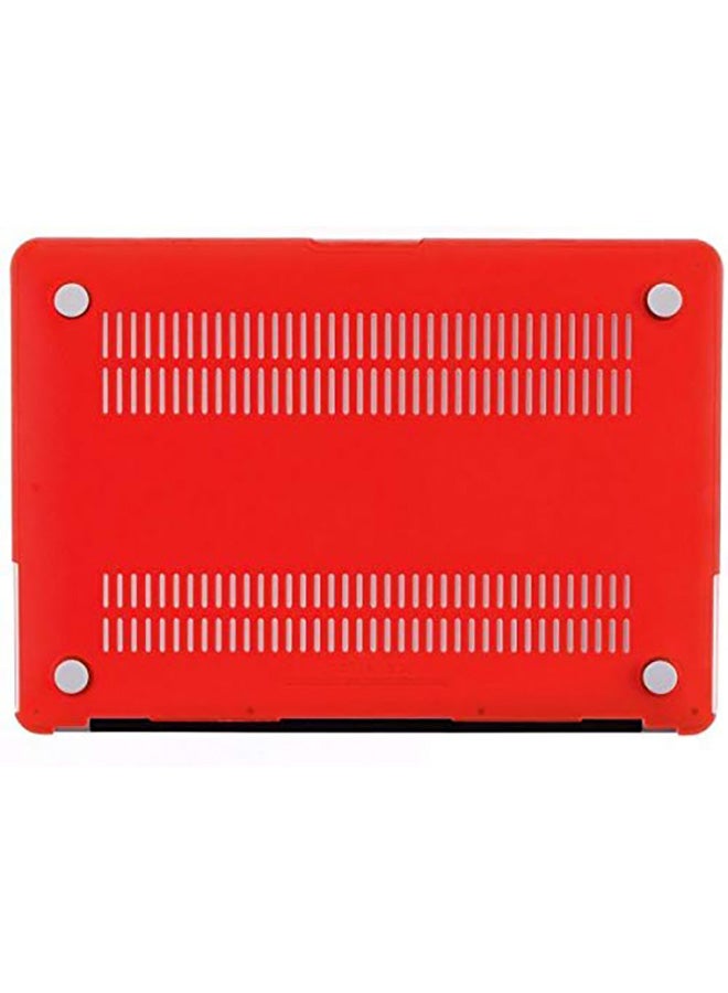 Protective Case Cover For Apple Macbook Pro Retina 13-Inch Red - Image 2