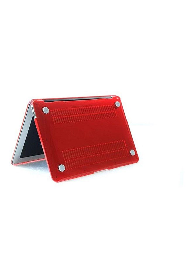 Protective Case Cover For Apple Macbook Pro Retina 13.3-Inch Red - Image 2