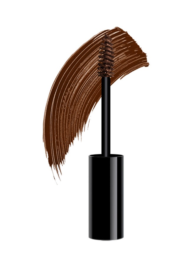MAKE OVER 22 Professional Eyebrow Mascara Dark Brown - Image 2