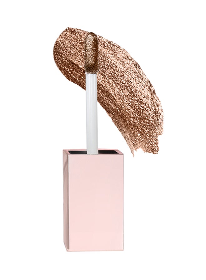 ميك اوفر22 ظلال العيون السائل وردي داكن ذهبي - Image 2