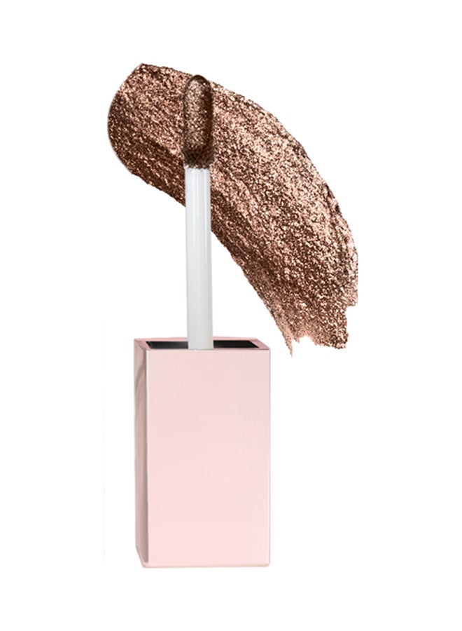 ميك اوفر22 ظلال العيون السائل وردي داكن ذهبي - Image 2