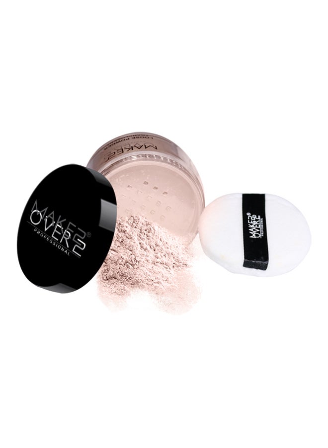 MAKE OVER 22 - Translucent Loose Setting Powder Light  Pink - Image 1
