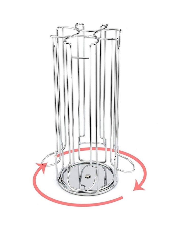 Capsule Holder Stand Silver 6.9 x 3 x 7.4inch - Image 2