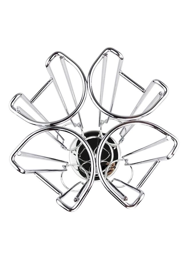 Capsule Holder Stand Silver 6.9 x 3 x 7.4inch - Image 3