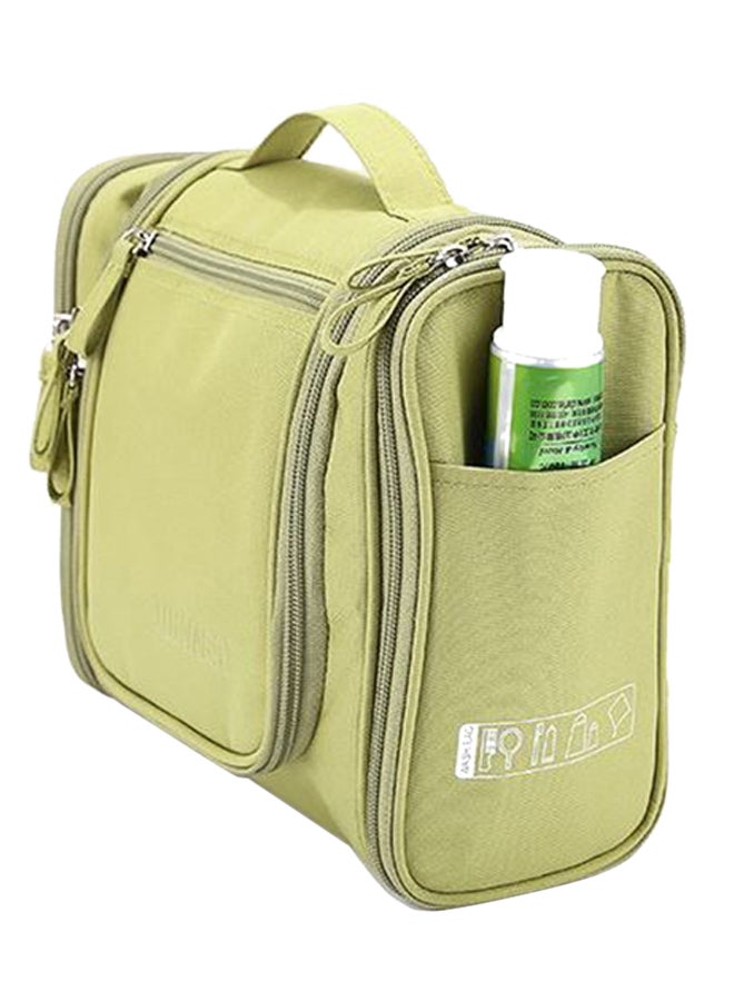حقيبة أدوات التجميل المقاومة للماء الخاصة بالسفر أخضر - Image 2