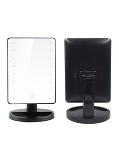 Generic LED Light Portable Makeup Mirror Black  - Image 3