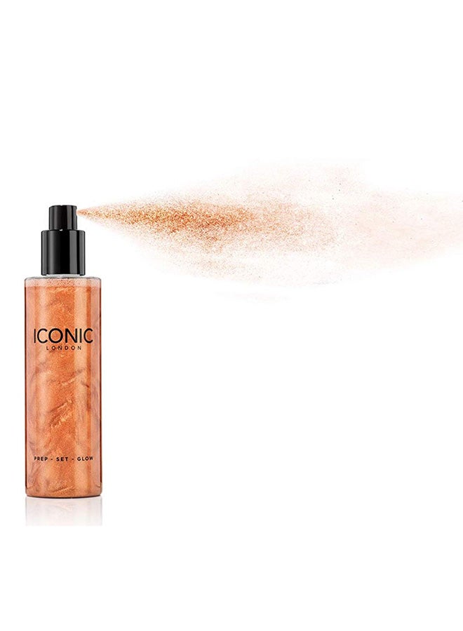 ICONIC LONDON Prep-Set-Glow Skin Spray Orange  - Image 3